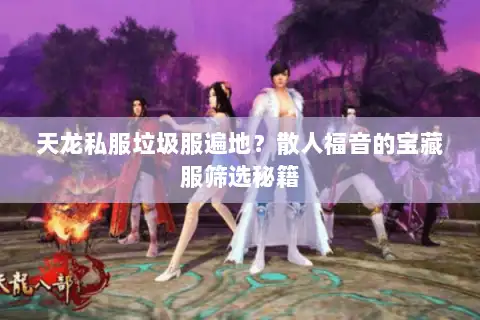 天龙私服垃圾服遍地？散人福音的宝藏服筛选秘籍