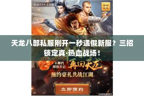 天龙八部私服刚开一秒遇假新服?三招锁定真·热血战场! 天龙八部私服刚开一秒遇假新服?三招锁定真·热血战场!