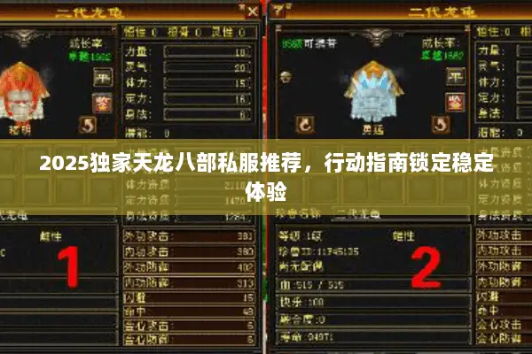 2025独家天龙八部私服推荐,行动指南锁定稳定体验 2025独家天龙八部私服推荐,行动指南锁定稳定体验