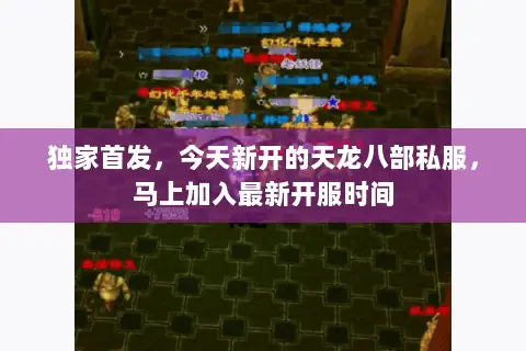 独家首发,今天新开的天龙八部私服,马上加入最新开服时间 独家首发,今天新开的天龙八部私服,马上加入最新开服时间