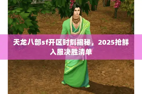 天龙八部sf开区时刻揭秘，2025抢鲜入服决胜清单