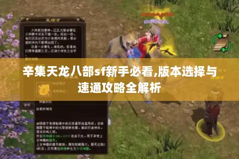 辛集天龙八部sf新手必看,版本选择与速通攻略全解析