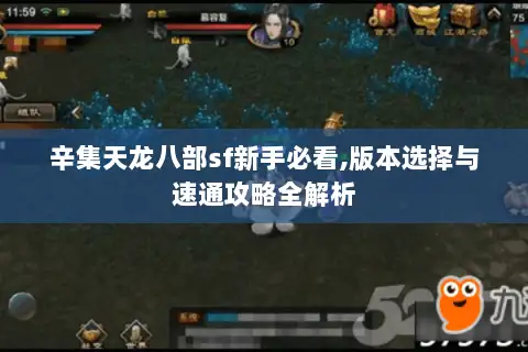 辛集天龙八部sf新手必看,版本选择与速通攻略全解析