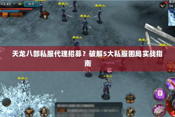 天龙八部私服代理招募？破解5大私服困局实战指南