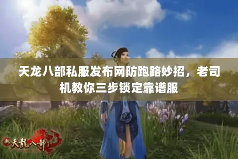 天龙八部私服发布网防跑路妙招,老司机教你三步锁定靠谱服 天龙八部私服发布网防跑路妙招,老司机教你三步锁定靠谱服