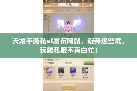 天龙手游私sf发布网站,避开这些坑,玩转私服不再白忙! 天龙手游私sf发布网站,避开这些坑,玩转私服不再白忙!