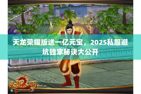 天龙荣耀版送一亿元宝，2025私服避坑独家秘诀大公开