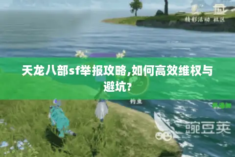 天龙八部sf举报攻略,如何高效维权与避坑? 天龙八部sf举报攻略,如何高效维权与避坑?