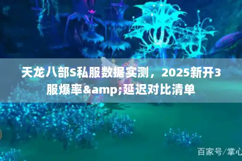 天龙八部S私服数据实测，2025新开3服爆率&延迟对比清单