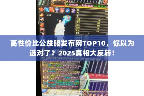 高性价比公益服发布网TOP10,你以为选对了?2025真相大反转! 高性价比公益服发布网TOP10,你以为选对了?2025真相大反转!