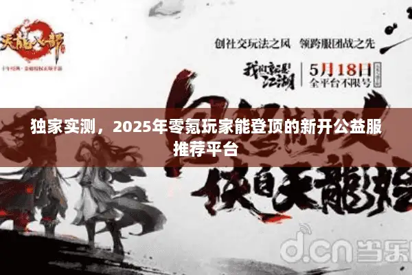 独家实测，2025年零氪玩家能登顶的新开公益服推荐平台