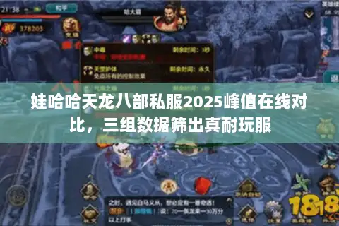 娃哈哈天龙八部私服2025峰值在线对比，三组数据筛出真耐玩服