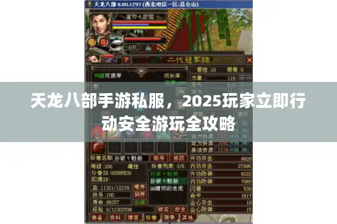 天龙八部手游私服,2025玩家立即行动安全游玩全攻略 天龙八部手游私服,2025玩家立即行动安全游玩全攻略