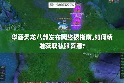 华蓥天龙八部发布网终极指南,如何精准获取私服资源?