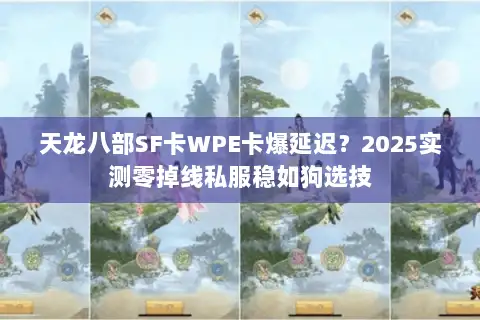 天龙八部SF卡WPE卡爆延迟？2025实测零掉线私服稳如狗选技