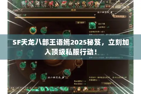 SF天龙八部王语嫣2025秘笈，立刻加入顶级私服行动！