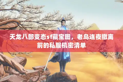 天龙八部变态sf藏宝图，老鸟连夜撤离前的私服机密清单