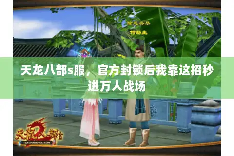 天龙八部s服，官方封锁后我靠这招秒进万人战场