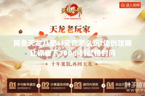 网鱼天龙八部sf究竟怎么玩?这份攻略让你省下300小时试错时间