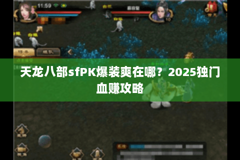 天龙八部sfPK爆装爽在哪？2025独门血赚攻略