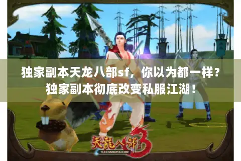 独家副本天龙八部sf，你以为都一样？独家副本彻底改变私服江湖！