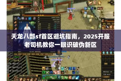 天龙八部sf首区避坑指南，2025开服老司机教你一眼识破伪新区