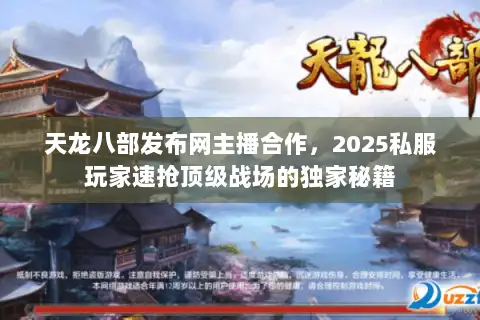 天龙八部发布网主播合作,2025私服玩家速抢顶级战场的独家秘籍 天龙八部发布网主播合作,2025私服玩家速抢顶级战场的独家秘籍