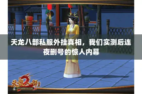 天龙八部私服外挂真相，我们实测后连夜删号的惊人内幕