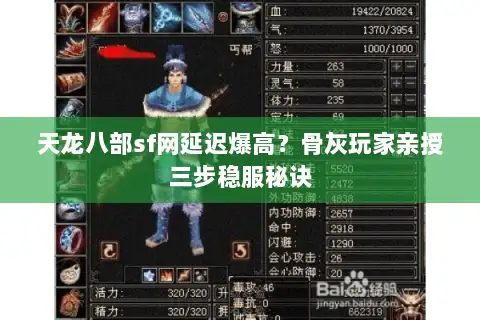 天龙八部sf网延迟爆高？骨灰玩家亲授三步稳服秘诀