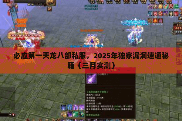 必应第一天龙八部私服，2025年独家漏洞速通秘籍（三月实测）