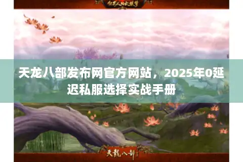 天龙八部发布网官方网站，2025年0延迟私服选择实战手册