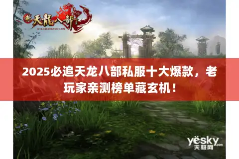 2025必追天龙八部私服十大爆款,老玩家亲测榜单藏玄机! 2025必追天龙八部私服十大爆款,老玩家亲测榜单藏玄机!