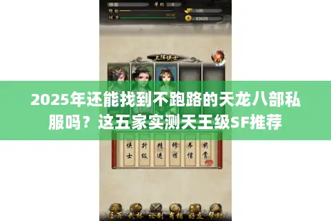 2025年还能找到不跑路的天龙八部私服吗？这五家实测天王级SF推荐