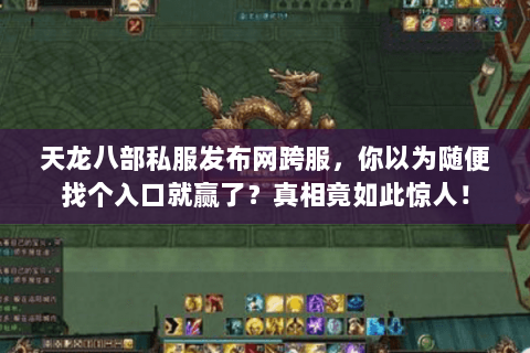 天龙八部私服发布网跨服，你以为随便找个入口就赢了？真相竟如此惊人！