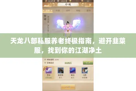 天龙八部私服养老终极指南，避开韭菜服，找到你的江湖净土