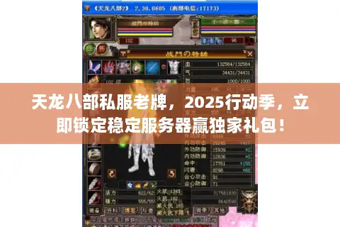 天龙八部私服老牌，2025行动季，立即锁定稳定服务器赢独家礼包！