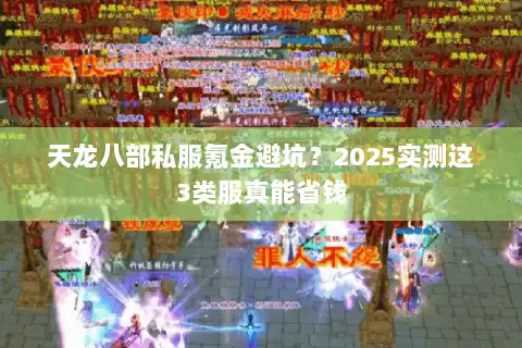 天龙八部私服氪金避坑？2025实测这3类服真能省钱