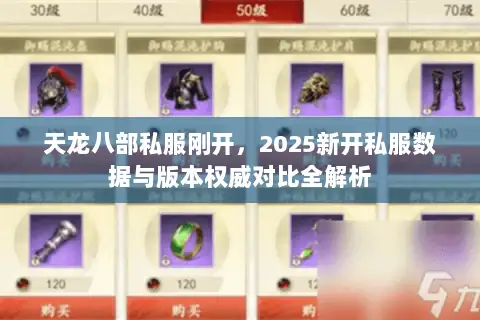 天龙八部私服刚开，2025新开私服数据与版本权威对比全解析
