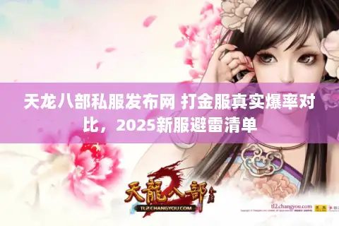 天龙八部私服发布网 打金服真实爆率对比，2025新服避雷清单