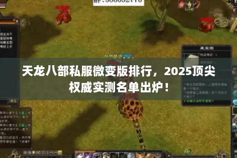 天龙八部私服微变版排行，2025顶尖权威实测名单出炉！