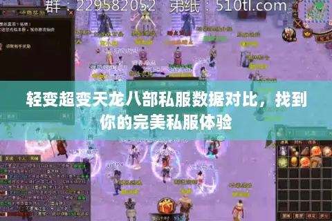 轻变超变天龙八部私服数据对比,找到你的完美私服体验 轻变超变天龙八部私服数据对比,找到你的完美私服体验