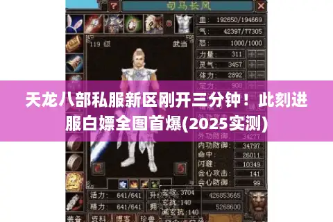 天龙八部私服新区刚开三分钟!此刻进服白嫖全图首爆(2025实测) 天龙八部私服新区刚开三分钟!此刻进服白嫖全图首爆(2025实测)