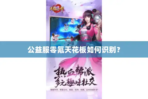 公益服零氪天花板如何识别？