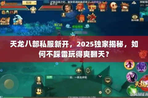 天龙八部私服新开，2025独家揭秘，如何不踩雷玩得爽翻天？