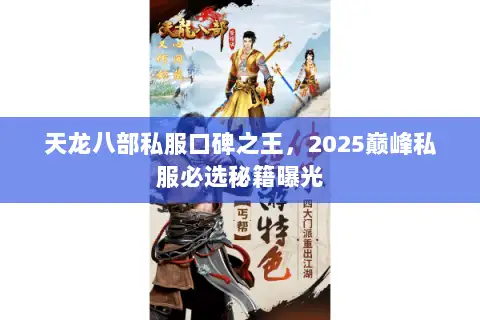 天龙八部私服口碑之王,2025巅峰私服必选秘籍曝光 天龙八部私服口碑之王,2025巅峰私服必选秘籍曝光