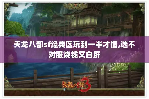 天龙八部sf经典区玩到一半才懂,选不对服烧钱又白肝
