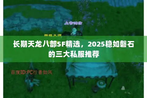 长期天龙八部SF精选，2025稳如磐石的三大私服推荐