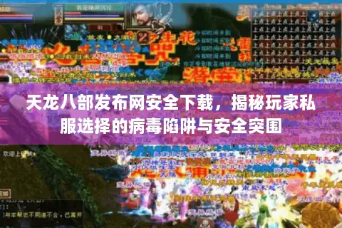 天龙八部发布网安全下载，揭秘玩家私服选择的病毒陷阱与安全突围