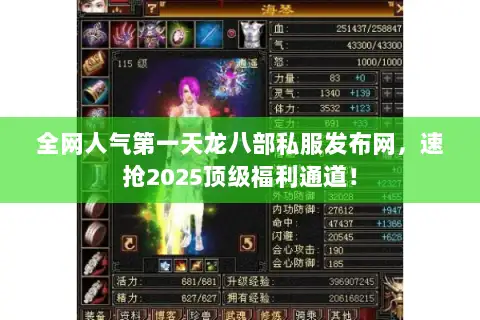 全网人气第一天龙八部私服发布网，速抢2025顶级福利通道！