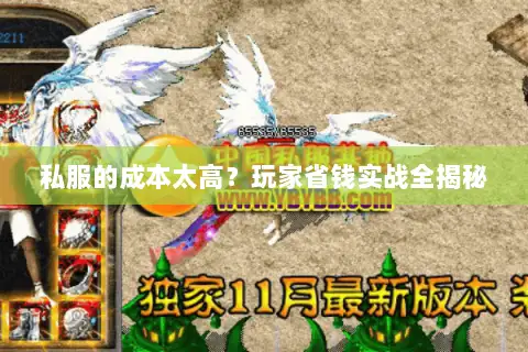 私服的成本太高？玩家省钱实战全揭秘